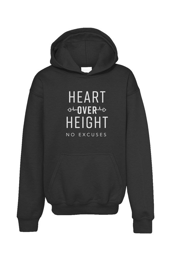 Youth Classic Heart Over Height Pullover Hoodie