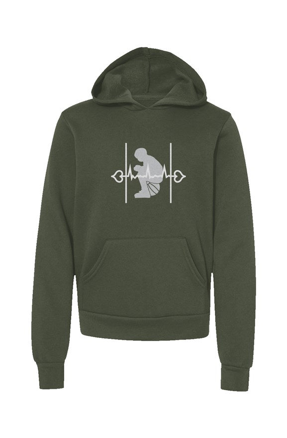 Youth Love For The Game Pullover Hoodie